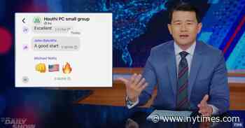 Late Night Is Still Reeling Over the Government’s ‘War by Emoji’