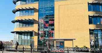 Giant artwork installed at Twickenham community venue in spring makeover