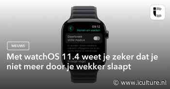 Met watchOS 11.4 weet je zeker dat je niet meer door je wekker slaapt
