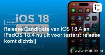 Release Candidate van iOS 18.4 en iPadOS 18.4 nu uit voor testers: release komt dichtbij
