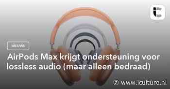 AirPods Max krijgt ondersteuning voor lossless audio (maar alleen bedraad)