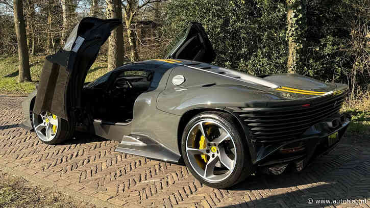 Eerste Ferrari SP3 Daytona op Nederlands kenteken: €2,2 miljoen