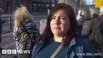 Protesters send anti-cuts message to chancellor