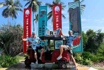 David en Giovanni zijn terug na onvergetelijk avontuur in Sri Lanka: “Genoten en zonder kleerscheuren de finish gehaald”