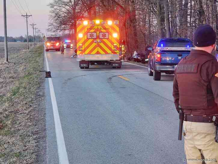 Multiple people hurt in rural Allen County crash