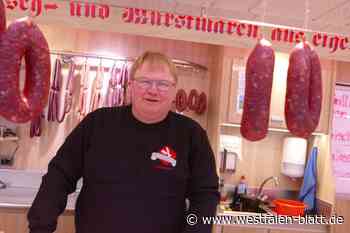 Herfords Wochenmarkt hat wieder einen Rossschlachter