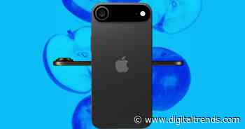Apple iPhone 17 Air slim profile compared to iPhone 17 Pro in latest image