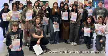 Record number of entries to art competition at Warrington college