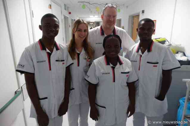 Studenten uit Benin draaien mee in Vitaz-ziekenhuis: “We zijn onder de indruk van hun kennis en handelingen”