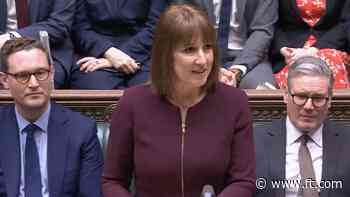 Reeves announces welfare and spending cuts in Spring Statement