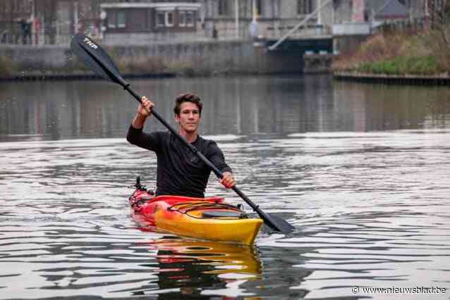 Thomas Van Der Plaetsen kajakte voor kinderkankerfonds dwars door België: “Ik wou iets moeilijks doorstaan”