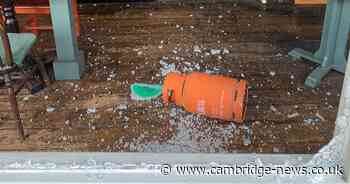 Cambridge café owner 'heartbroken' as windows smashed and £300 stolen