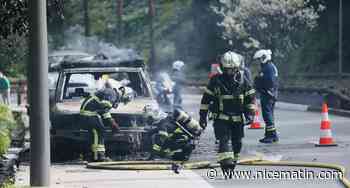 Une voiture en feu boulevard du Riou, trois blessés boulevard Rivage: deux accidents perturbent la circulation à Cannes