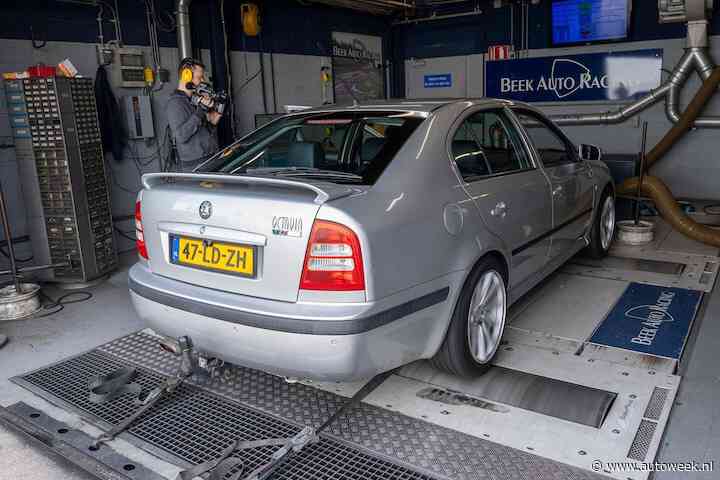 Skoda Octavia 1.8 20V Turbo (2002) - Op de rollenbank