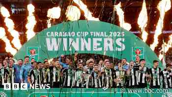 Newcastle bus tour to parade cup ahead of party