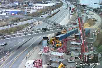 Brücken-Neubau: Die „Spinne“ wächst im Turbomodus