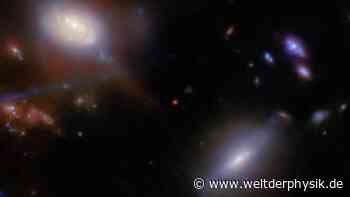 Galaxie zeigt Spuren von Reionisierung