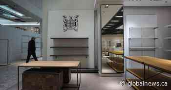 Hudson’s Bay wants court to OK agreement that gives little time to save 6 stores