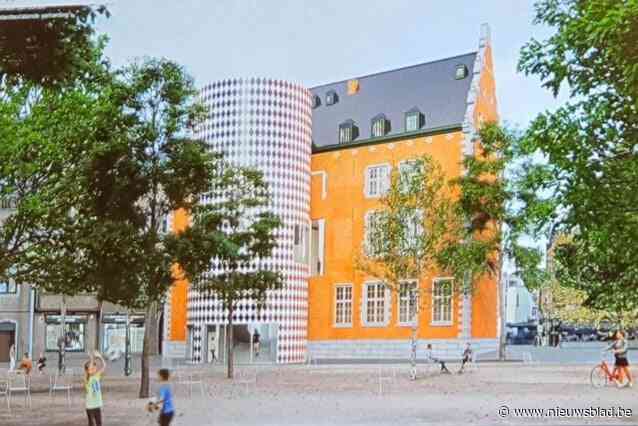 Halle moet plannen voor achterbouw historisch stadhuis aanpassen wegens te duur: “Noodgedwongen kiezen voor meer standaarduitvoeringen en andere materiaalkeuzes om de prijs te drukken”