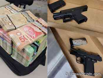 Ten arrested, drugs, guns and cash seized in OPP-led operation
