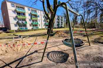 Nach Parkplatz-Unfall: Neue Spielgeräte für die Waldsiedlung