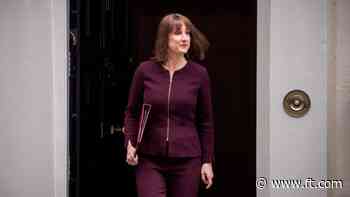 Rachel Reeves sets out £14bn plan to plug hole in UK public finances