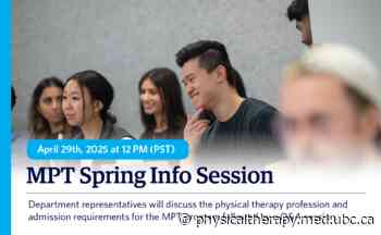 2025 – Spring Info Sessions