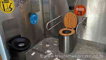 Braunschweig: Vandalismus-Toilette sorgt für Diskussionen