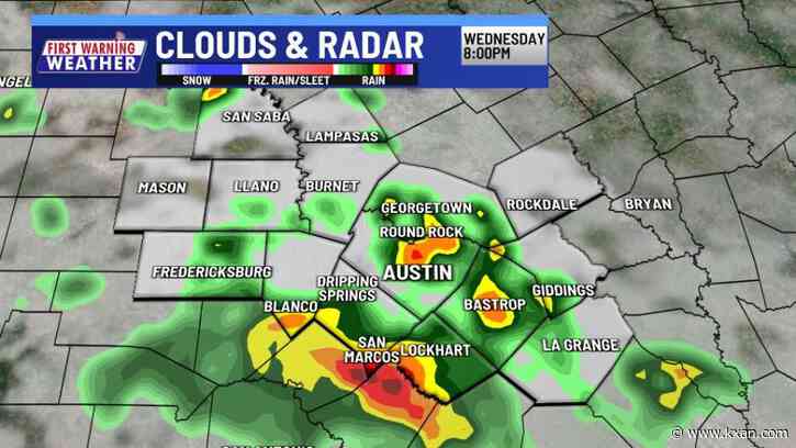 Dark clouds roll in as rain chances increase tonight