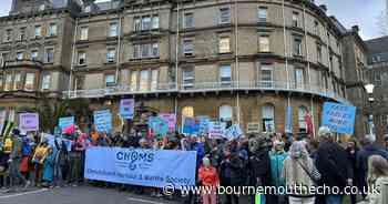 Public join "largest peaceful protest seen in BCP" to combat harbour pollution