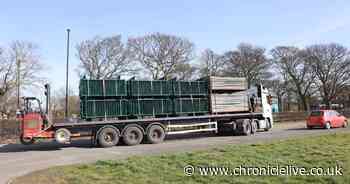 Newcastle trophy parade preparations continue on Town Moor ahead of historic celebrations