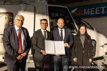 Minister Francken, burgemeester en provincie tekenen plannen uit voor heropbouw en versterking van militaire basis Koksijde