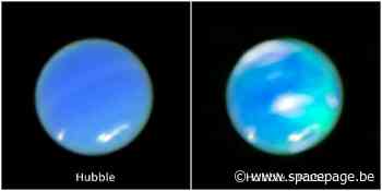 James Webb ruimtetelescoop brengt voor het eerst het poollicht van Neptunus in beeld