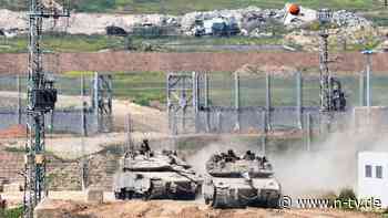 Zivilisten sollen fliehen: Israels Armee droht Vorrücken im Gazastreifen an