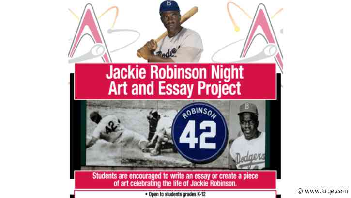 Albuquerque Isotopes offer free entry to 'Jackie Robinson Night' for students who submit art, essay projects