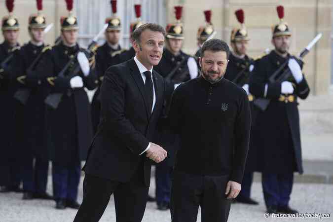 Macron says a proposed European force for Ukraine could ‘respond’ if attacked by Russia