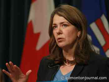 Premier Danielle Smith says with Carney in power it's suddenly 'treason' to talk to U.S. media personalities in the fight against tariffs