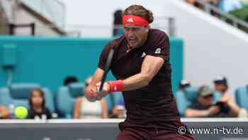 Nächstes frühes Aus: Alexander Zverev setzt erschreckende Serie fort