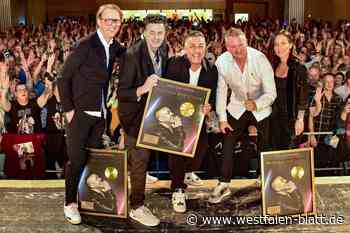 Goldene Schalltplatte für Mike Leon Grosch