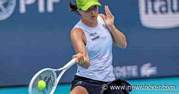 Iga Swiatek en Alexander Zverev ten onder in Miami: ’Ik weet niet wat ik moet zeggen’