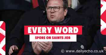 Every word Spors said on transfers, contracts, development and more at Saints