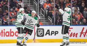 Robertson hat trick leads Stars to 4-3 win over Oilers