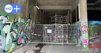 Radweg im Ihme-Zentrum Hannover aus Sicherheitsgründen gesperrt