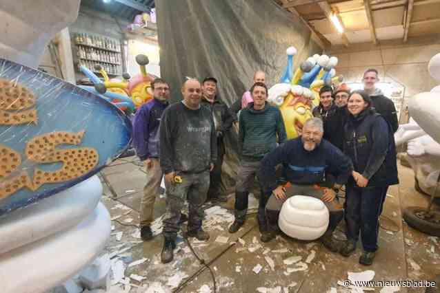 CARNAVAL HALLE. Leste Kannekes met bijtjesthema ‘per ongeluk’ actueel