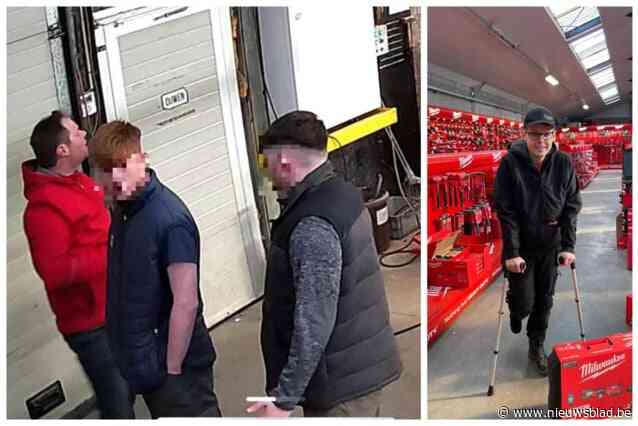 Engelse dieven slaan tweede keer toe in werktuigenwinkel, worden klemgereden maar ontkomen met gehavende auto: “We zijn enorm gefrustreerd”