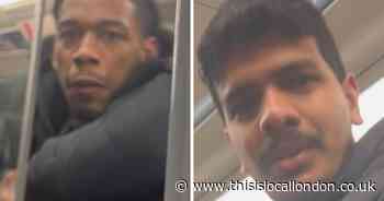 Hunt for pair after man ‘slashed across face’ on tube near North Greenwich station