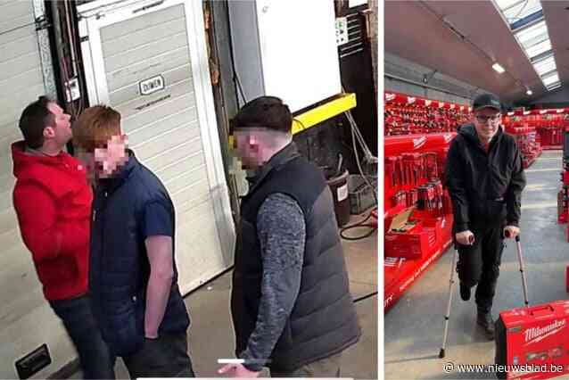 Dieven willen voor tweede keer werktuigen stelen… maar dan herkent winkelbediende hen: “Mijn collega riep: laat alles vallen en kom naar hier”