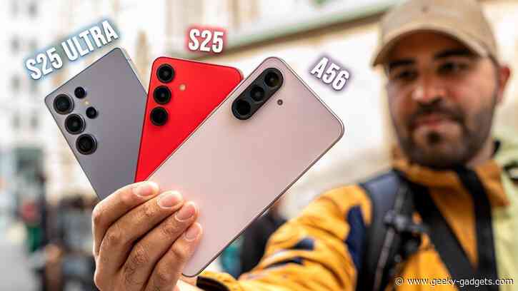 Camera Shootout: Galaxy A56, S25, and S25 Ultra Compared