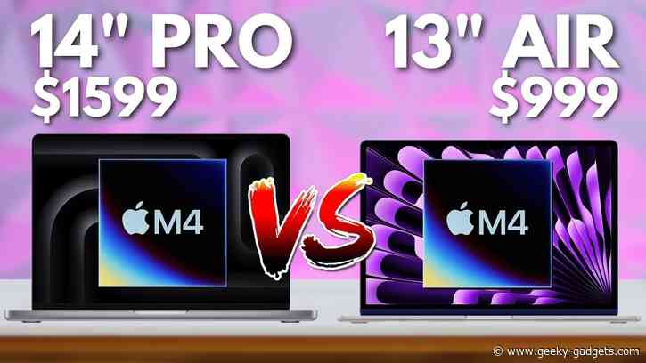M4 MacBook Air vs. Pro: Don’t Get Tricked – The Real Differences