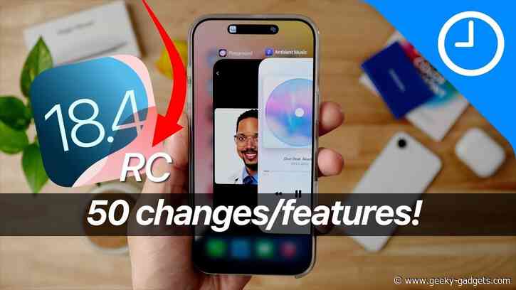 iOS 18.4 RC: 50 Game-Changing Features and Changes